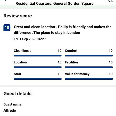 런던 Residential Quarters, General Gordon Square 아파트 외부 사진